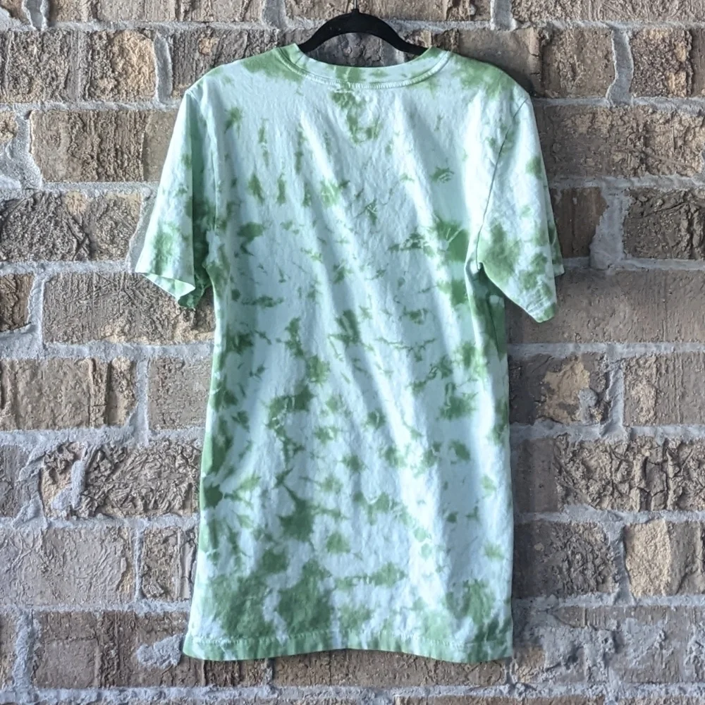 The North Face Botanic Dye T-Shirt Green Tie Dye Small